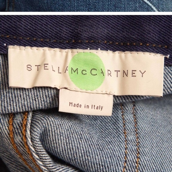 Authantic Stella McCartney Denim Bird Embroidered Jeans - Picture 7 of 7
